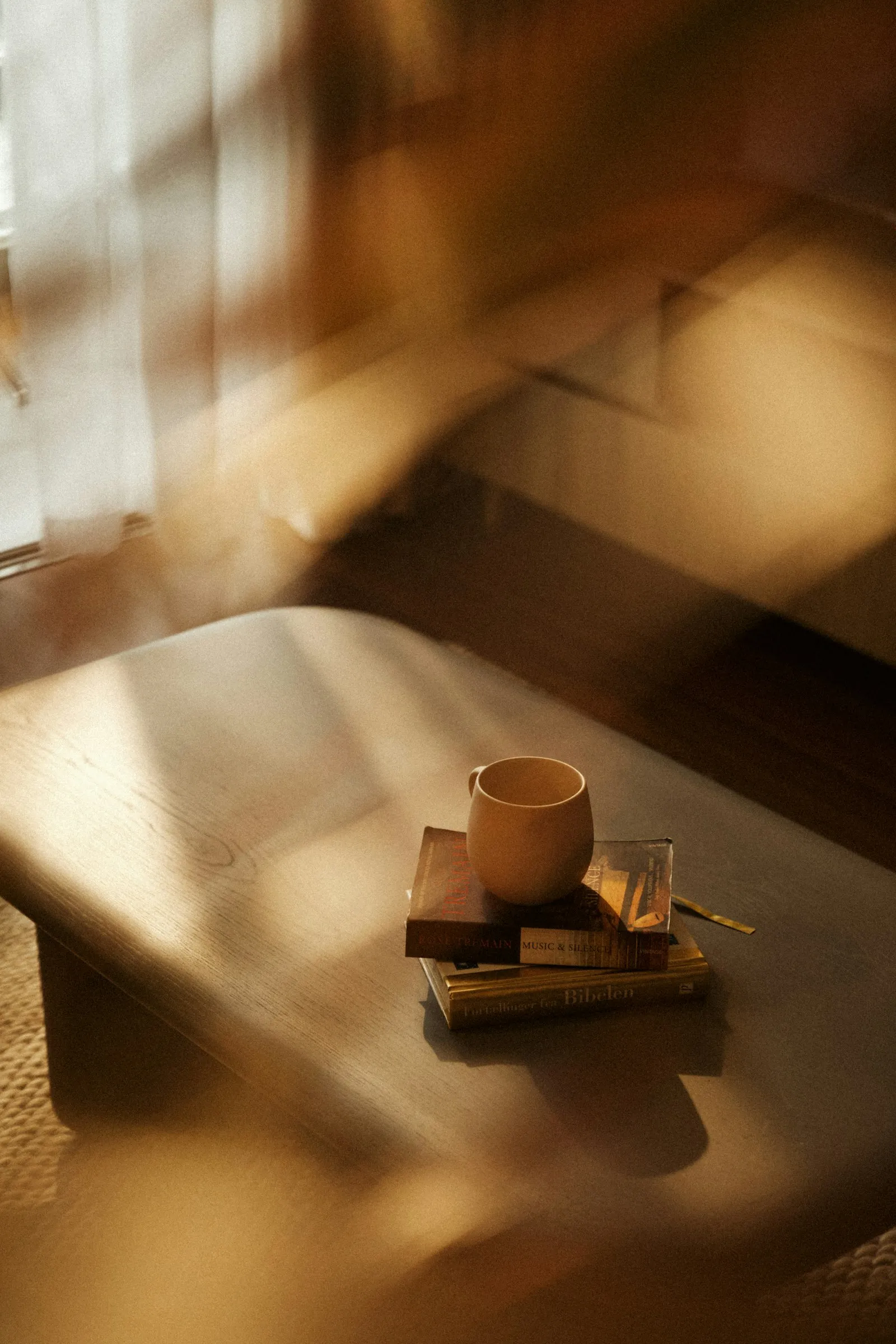 A quiet cushion and candle setting for a channeling session